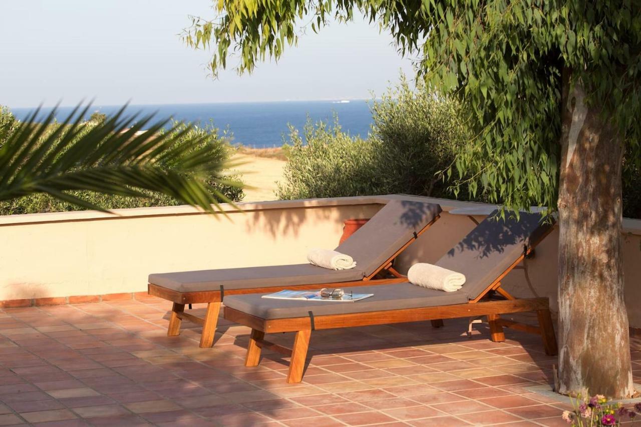 White Sand Villa. Spacious Villa With Prive Pool. Agia Pelagia  Luaran gambar
