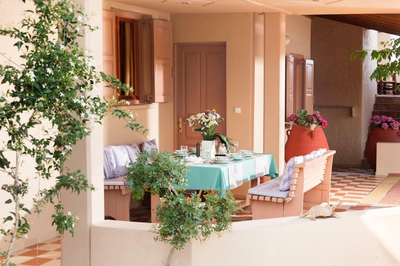 White Sand Villa. Spacious Villa With Prive Pool. Agia Pelagia  Luaran gambar