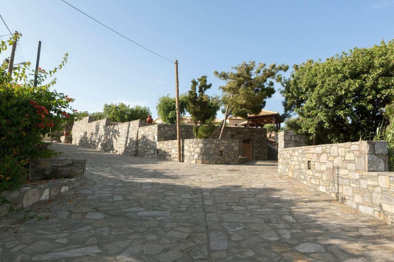 White Sand Villa. Spacious Villa With Prive Pool. Agia Pelagia  Luaran gambar